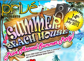 Summer Beach House Party @ Prive Club