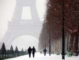 Snow in Paris