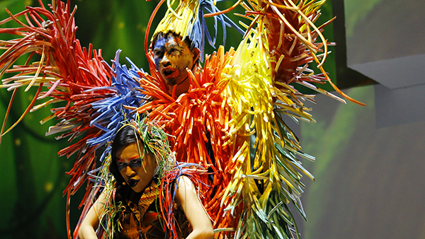 Show Perdana Drama Musikal Timun Mas 