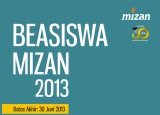 beasiswa mizan 2013 2