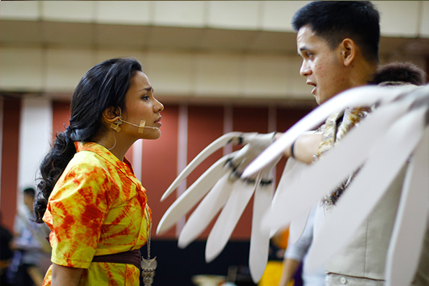 latihan di studio rosi 4