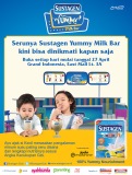 Serunya Sustagen Yummy Milk Bar Kini Bisa Dinikmati Kapan Saja