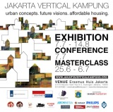 jakarta vertical kampung poster