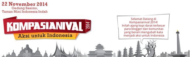 kompasianival 2014 "Aksi untuk Indonesia"