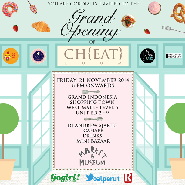 Grand Opening CH{EAT} ROOM by Market & Museum