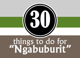 30 Things to do for "Ngabuburit"