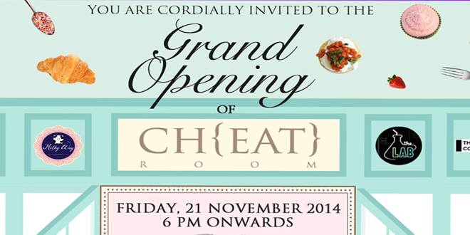 Grand Opening CH{EAT} ROOM by Market & Museum