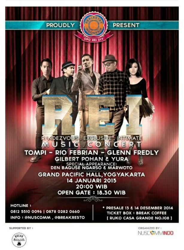 REI “Rendezvous, Exclusive, Intimate" Music Concert