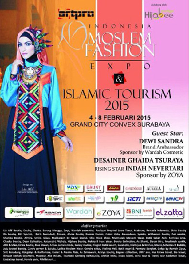 Indonesia Moslem Fashion Expo 2015