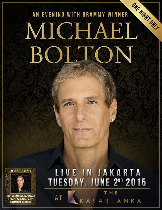 Michael Bolton Live in Jakarta 2015