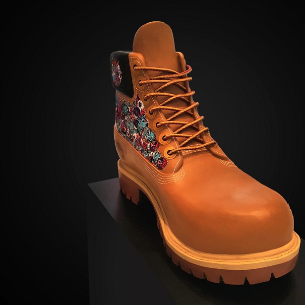 Timberland Giant Yellow Boot dalam Balutan Seni Grafiti