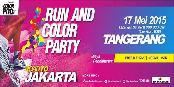Run and Color Party Tangerang