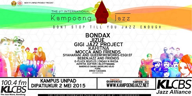 The 7th International Kampoeng Jazz
