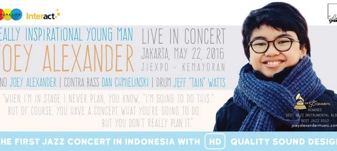 Joey Alexander Live in Concert Jakarta